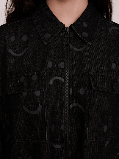 Happy Sad Denim Dress - PRE-ORDER SHIPS FROM 10/12