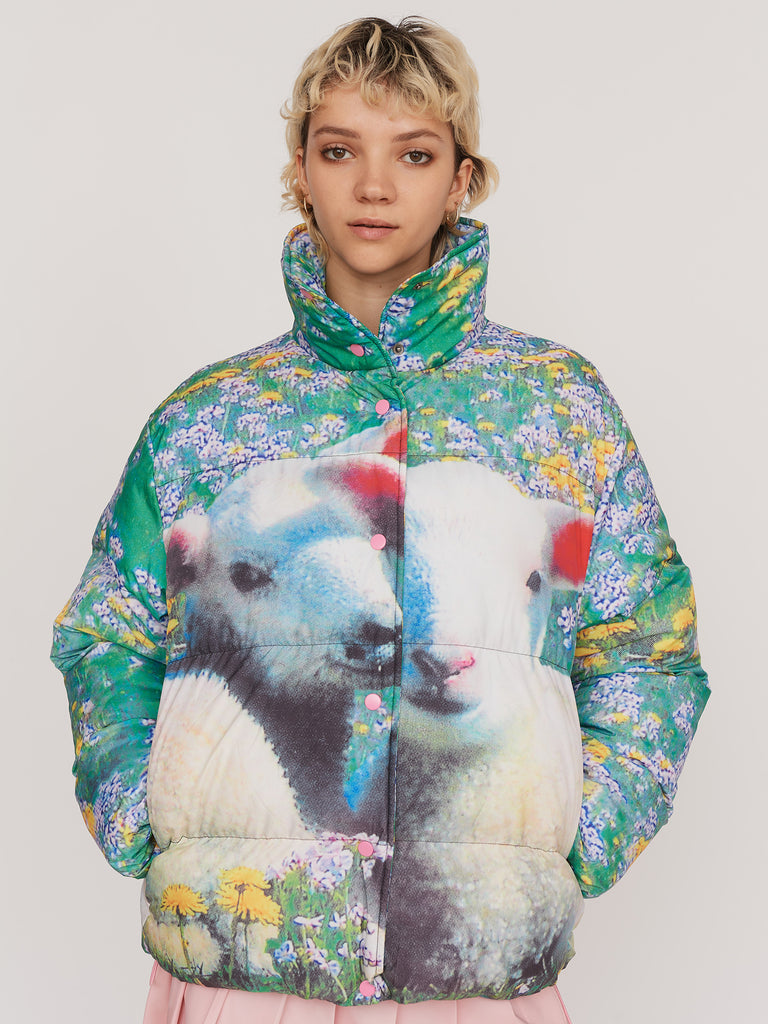 Little Lamb Puffer Jacket – Lazy Oaf