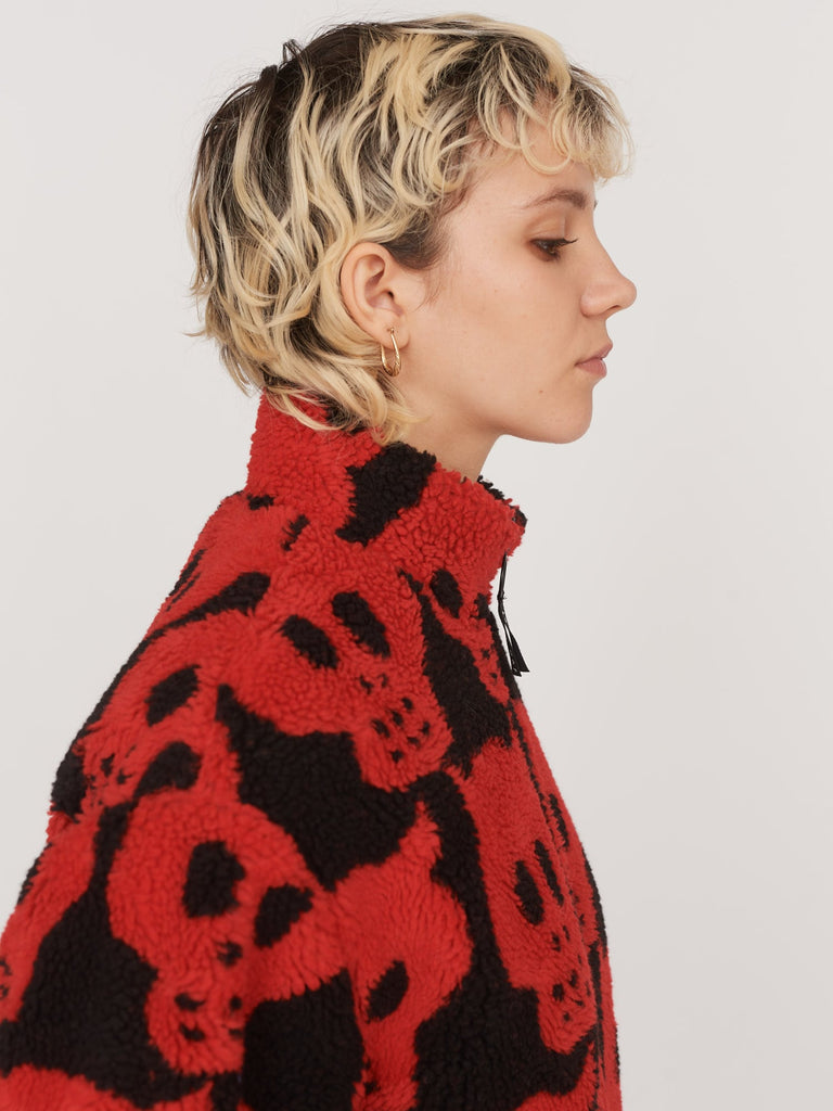 Devil Zip Through Fleece – Lazy Oaf