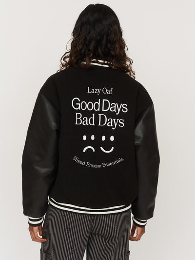 Good Days Bad Days Bomber Jacket