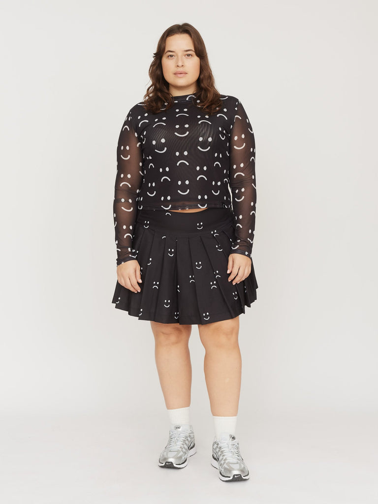 LITTLE FUNNY FACE SHEER TOP アイボリー SHEER TOPS | Candy Stripper（キャンディ ストリッパー