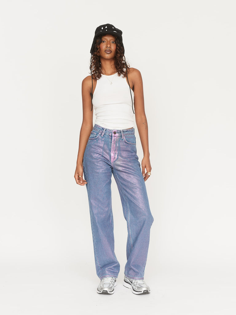 Paint It Pink Jeans – Lazy Oaf