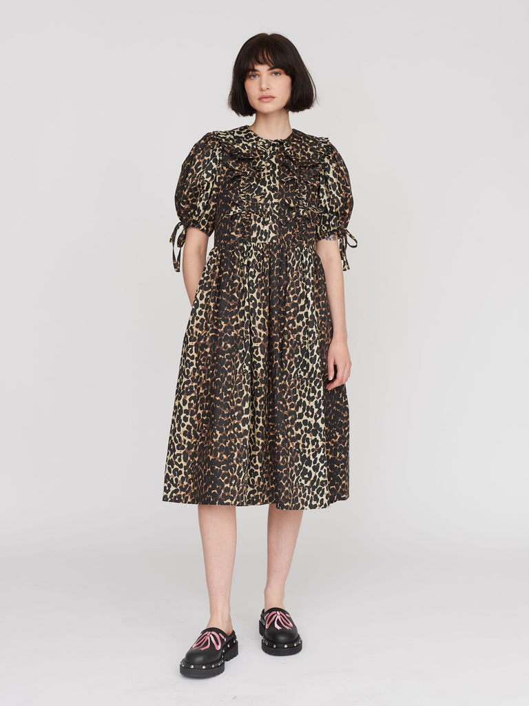 Leopard Smock Dress – Lazy Oaf