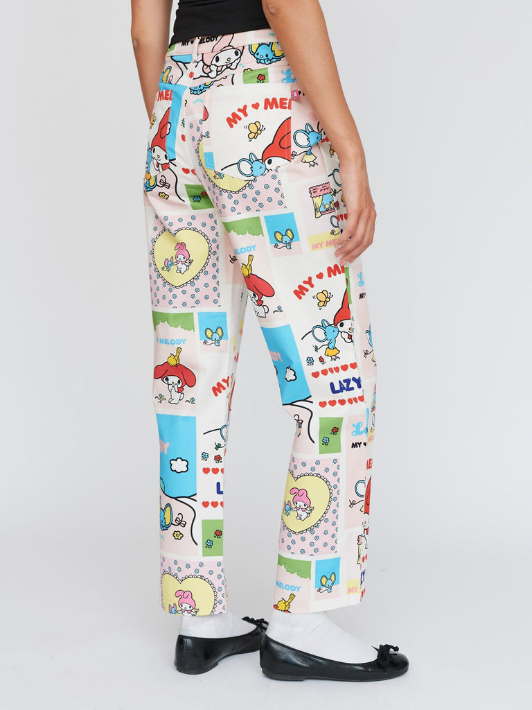 LO - My Melody Patchwork Trousers – Lazy Oaf