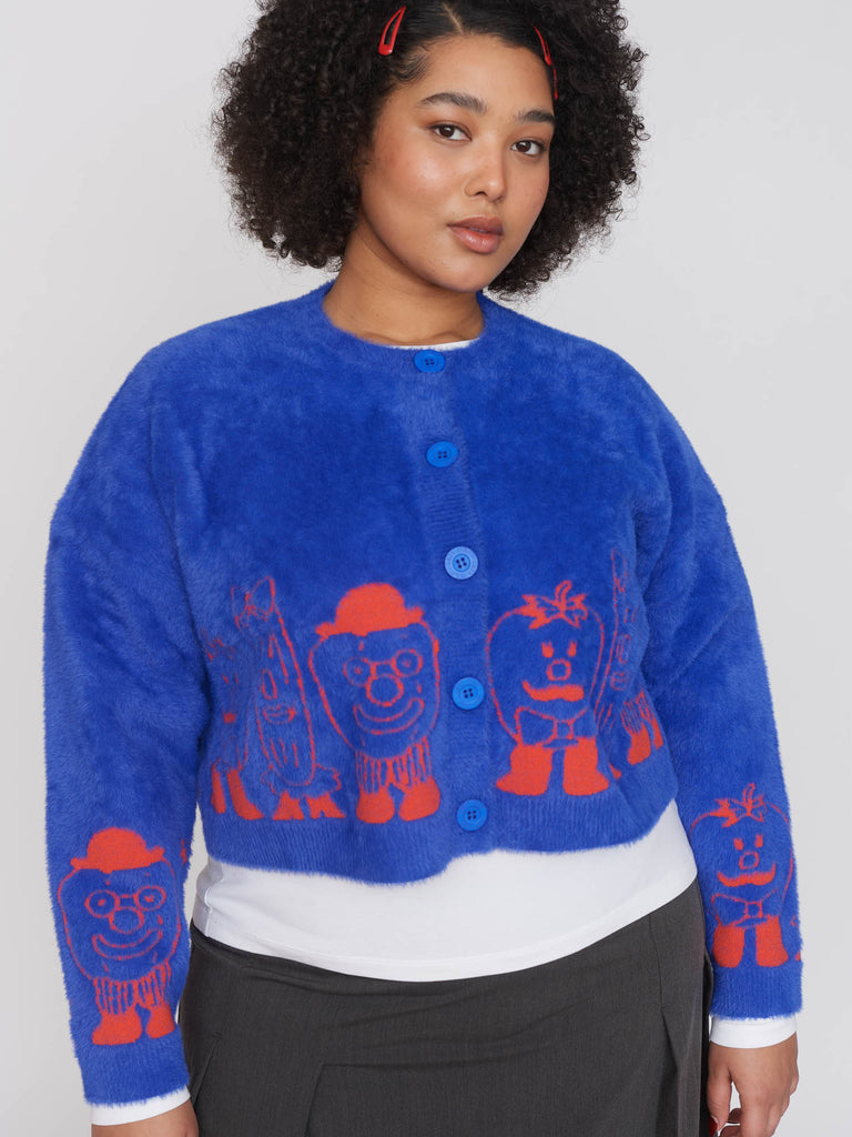 We Are All Friends Cardigan – Lazy Oaf