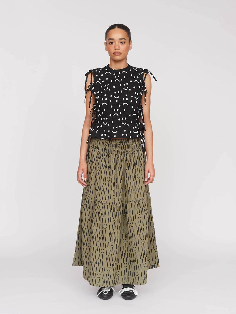 Rain Camo Maxi Skirt – Lazy Oaf