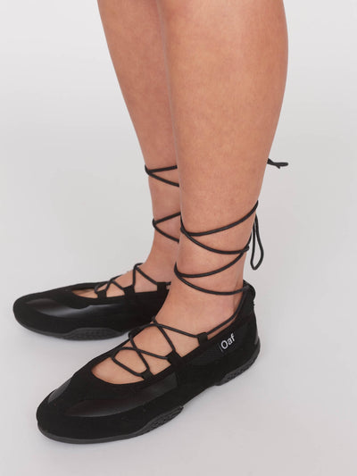 Black Slimbo Ballet Sneakers