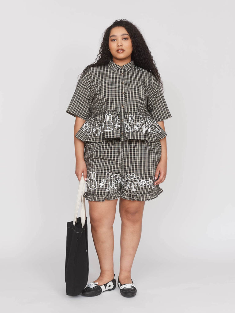 Very Lazy Frill Smock Top – Lazy Oaf