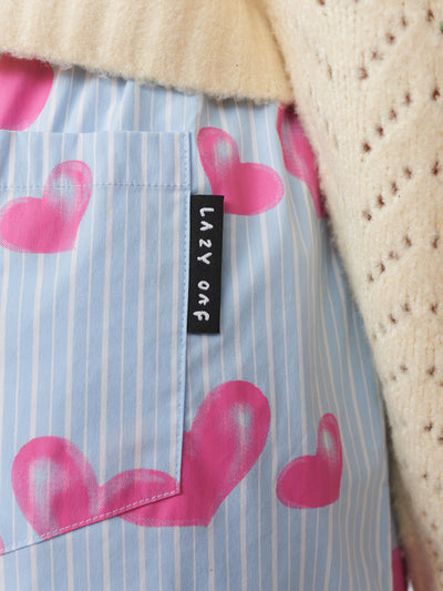 Heartbreaker Striped Shorts