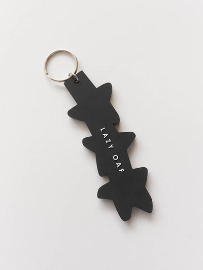 Happy Sad Star Keyring