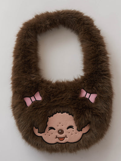 Monchhichi x Lazy Oaf Floofy Bag