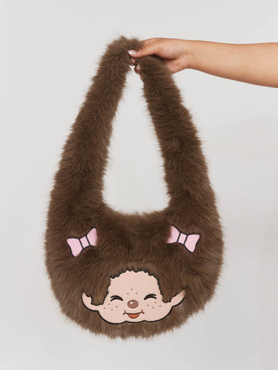 Monchhichi x Lazy Oaf Floofy Bag