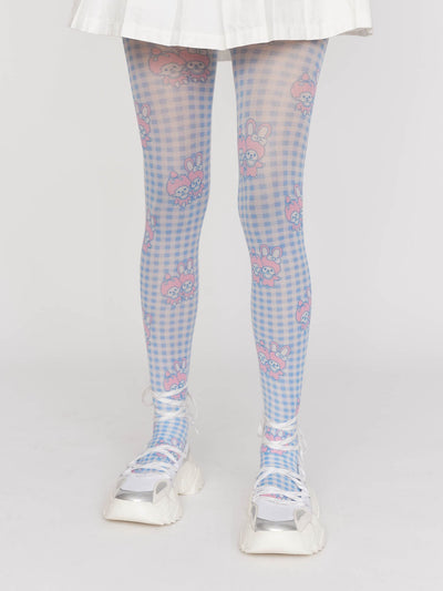 Monchhichi x Lazy Oaf Tights