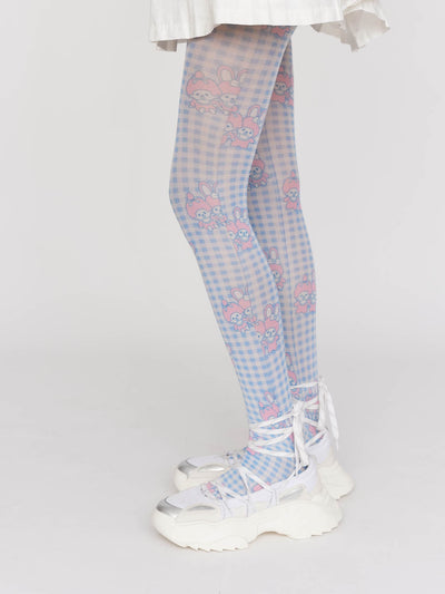 Monchhichi x Lazy Oaf Tights