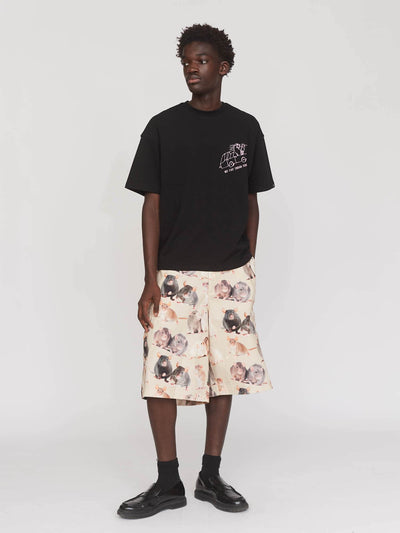 model:Elhadj wears size L and is 6’1”,