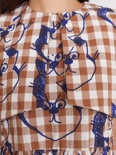 Purrfect Smock Dress