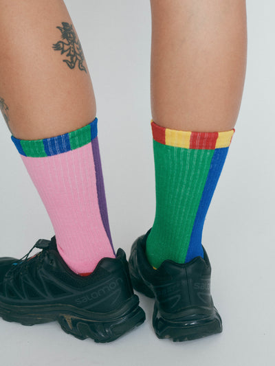 Jumbled Up Socks