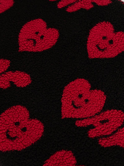 Oaf Fleece Heart Blanket