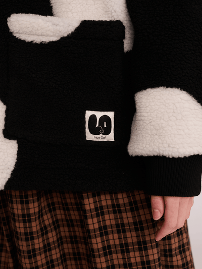 Happy Sad Polka Fleece