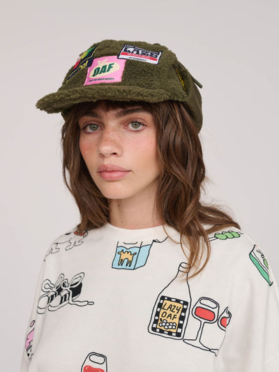 Oafing Around Ear Warmer Cap