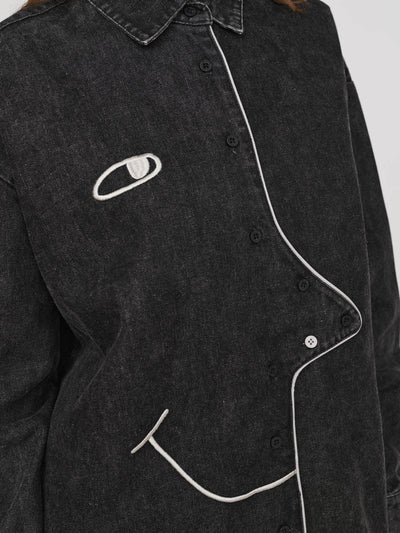 Big Face Denim Shirt