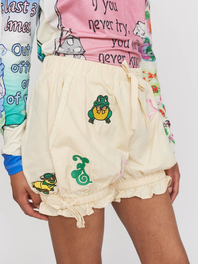 Hannah-Michelle X Lazy Oaf Bloomer Shorts