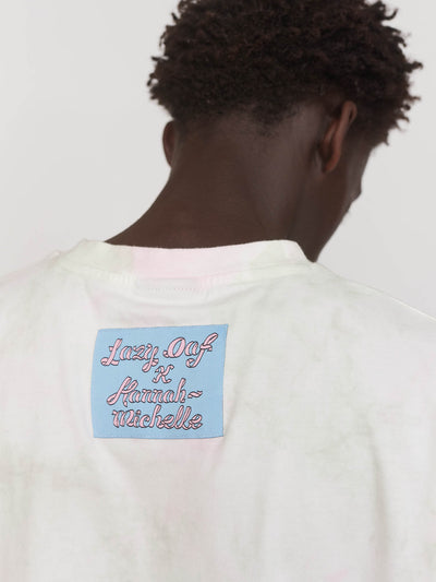 Hannah-Michelle X Lazy Oaf Tie Dye T-Shirt