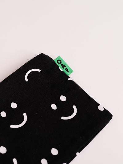 Happy Sad Canvas Pouches