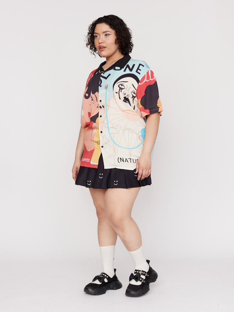 LO x Laura Callaghan Bowling Shirt – Lazy Oaf