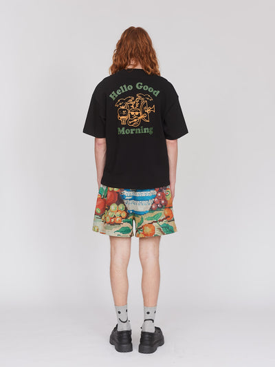 model:Archie wears size L and is 6’1”