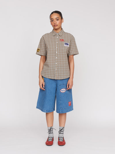 model:Irie B wears size S and is 5’9”