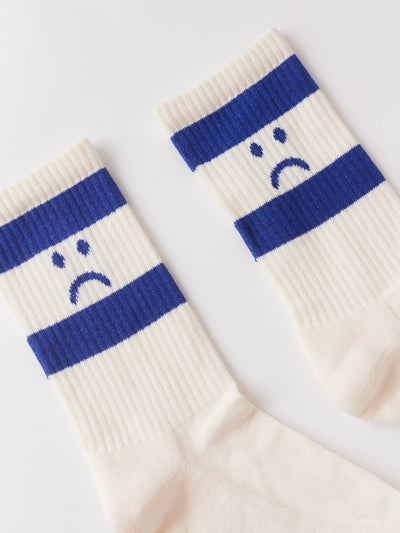 Stripe Happy Sad Socks