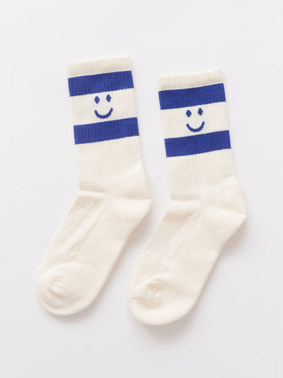 Stripe Happy Sad Socks