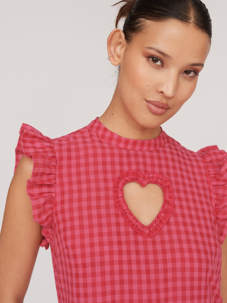lazy oaf red heart dress Lazy Oaf Heart Dress