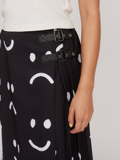 Happy Sad Kilt Skirt