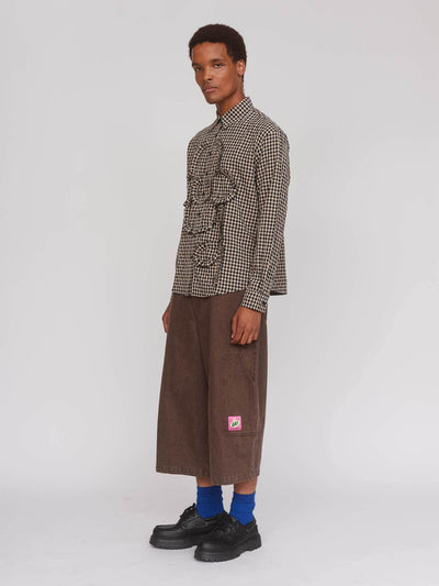 model:Fiki wears size L and is 6’3”