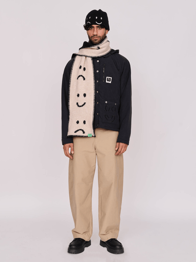 Happy Sad Chunky Scarf