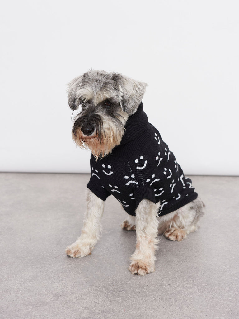Lazy Oaf Knitted Dog Jumper - Main Image