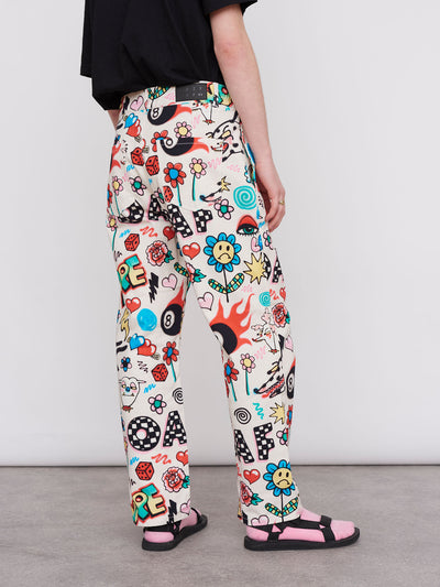 Lazy Oaf Airbrushed Unisex Pants