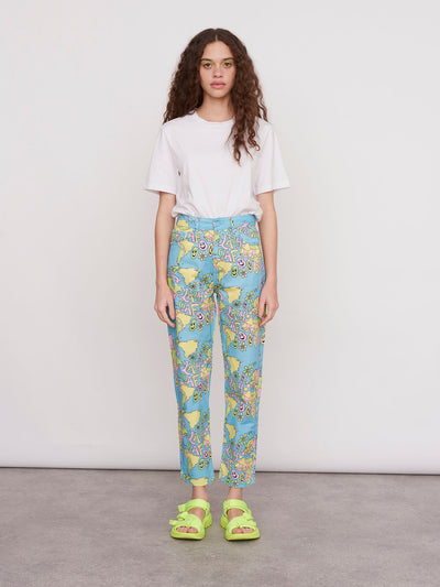 Lazy Oaf Going Global Mom Jeans
