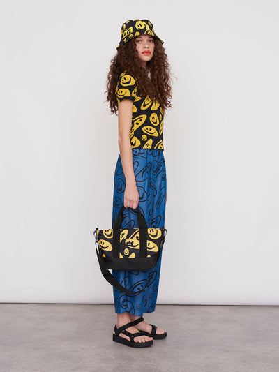 Lazy Oaf Squish Face Wide Leg Pants
