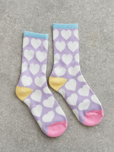 LO x Laura Callaghan Another World Heart Socks