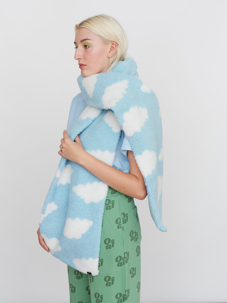 Cloudy Day Fleece Scarf