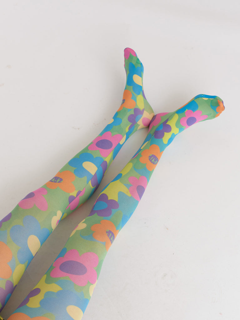 Lazy Flower Tights – Lazy Oaf