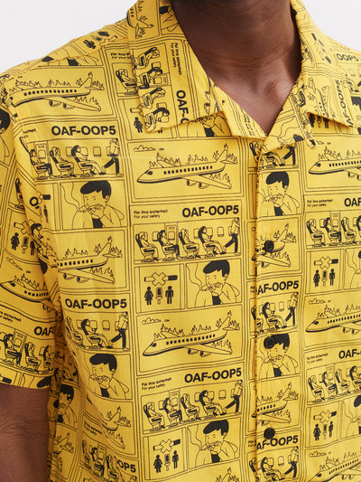 Lazy Oaf For Your Safety Only Bowling Shirt
