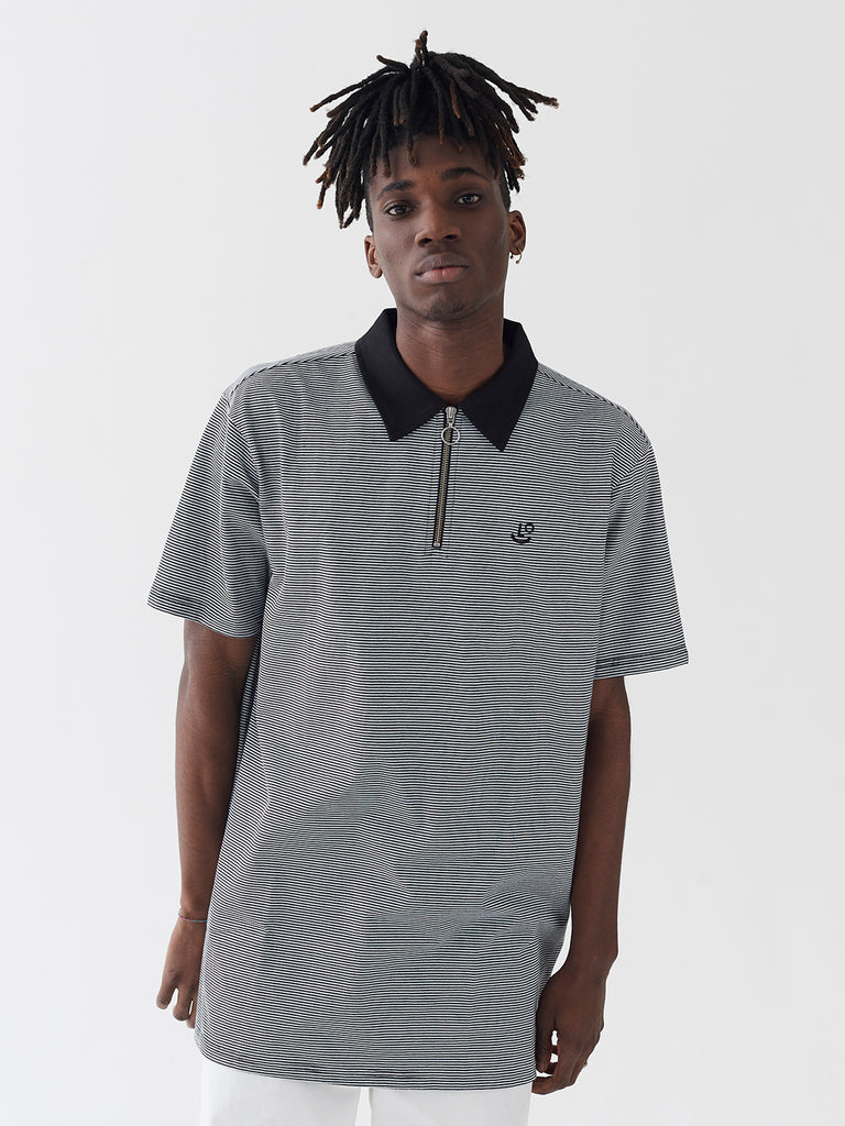 LO Quarter Zip Polo Shirt – Lazy Oaf