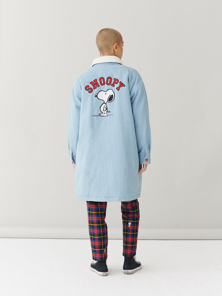 Lazy Oaf x Peanuts Fleecy Denim Jacket