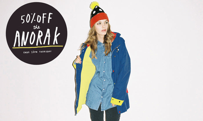 Leap Year Special: 50% Off The Anorak