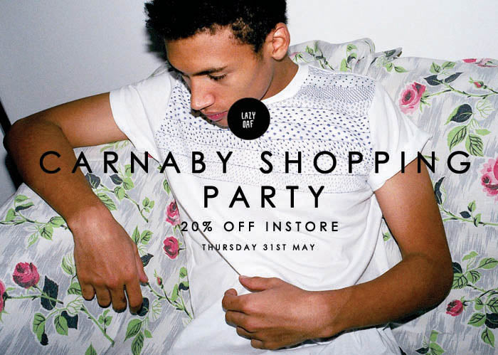 20% Off Carnaby Shopping Party
