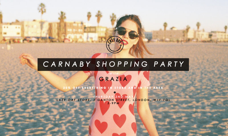 Grazia 20% Off Shopping Night at Carnaby Street
